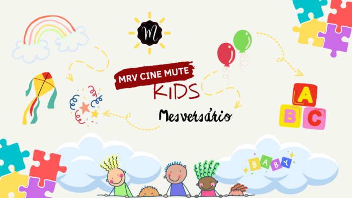 MRV Cine Mute Kids - 5 Plaquinhas Personalizáveis